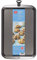 Tala Plaque de Cuisson Rectangulaire Antiadhésive Idéale pour la Cuisson Acier au Carbone, Poignées Larges, Compatible LaveVaisselle et Congélateur 25cm x 38cm