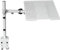 Drall Universal Tischhalterung Halterung für Laptop Notebook Netbook Tablet PC - 10kg belastbar - neigbar schwenkbar höhenverstellbar - Laptophalter Tisch Ständer weiß Modell: LT10W