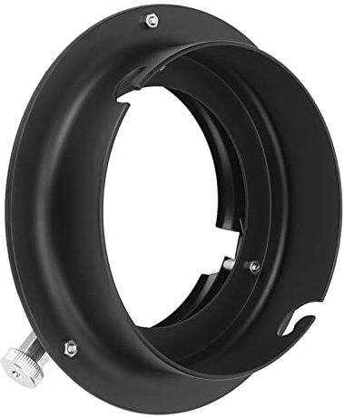 VBESTLIFE Adapterring-Konverter, Legierungsfotografielicht Adapterring für Elinchrom für Bowens Mount für professionelle Fotolicht- und Videolicht-Softbox