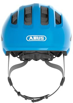 ABUS 67295 Fahrradhelm, Blau (Shiny Blue), M (50-55 cm)