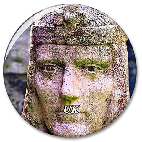 Uk England King Richard Iii Visitor Centre Leicester Fridge Magnet Decorative Magnet Tourist City Travel Souvenir Collection Gift Strong Refrigerator Sticker