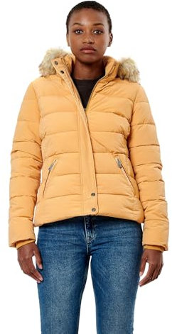 Kaporal - Doudoune Jaune Femme - Dibby - S - Jaune