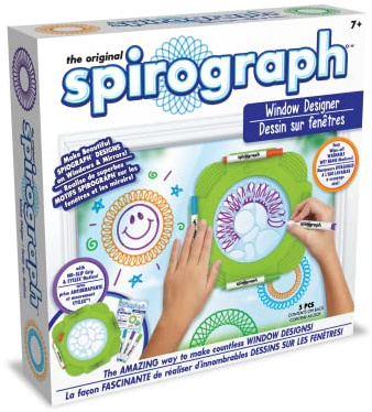 Spirograph Window Designer, Mehrfarbig/Meereswellen (Ocean Tides)