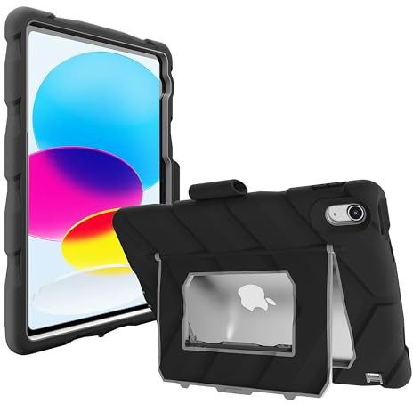 Gumdrop Versteckbare iPad-Hülle mit Ständer, passend für iPad 11. Generation | A16 | & 10. Generation (10,9 Zoll), robust, stoßfest, zuverlässig und sturzgetestet, für Kinder, K-12, Studenten, Lehrer