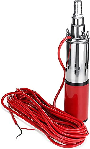 Bomba de agua Solar de elevación alta de 60M, bomba de pozo profundo de 12V/24V/48V, bomba de CC sumergible de alta presión para riego agrícola, jardín y hogar