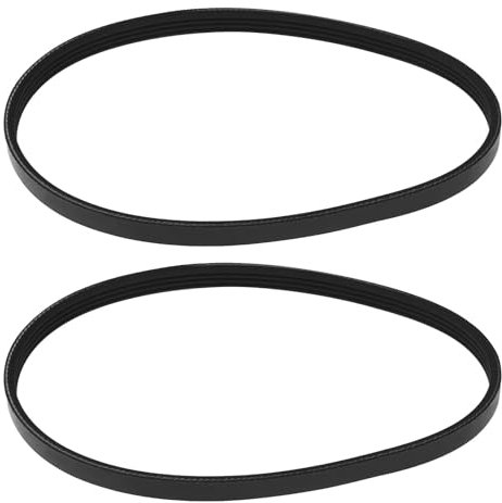 2pcs 4PHE285 Correa de transmisión compatible con Beko Compatible con Arcelik Secadora 491500303 Correa acanalada en V Correa de goma con hebilla cerrada 285 PHE