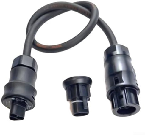 Wechselrichter-Adapter-Anschlusskabel mit Betteri BC01-Buchse, Wieland-Adapter, Wechselrichter-Netzkabel (3 m)