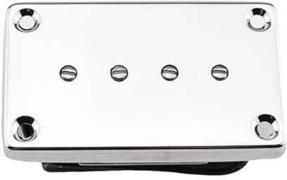 Lapyyne Pastilla de bajo eléctrico de 4 cuerdas, pastilla de cerámica, accesorios cromados para guitarra