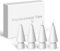 Mixoo 4Pack Upgrade Replacement Tips for Apple Pencil, High Sensitivity Apple Pencil Nibs for ipad Compatible with Apple Pencil 1st/2nd/USB-C/Apple Pencil Pro/Original Tips Soft and Hard(Wihte)