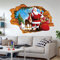 2018 Merry Christmas Wandaufkleber, Wanddekoration, abnehmbar, Weihnachtsbaumschmuck