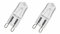 2 Pack of Premium Quality 300C Heat Tolerant Halogen G9 Oven Bulbs 40W 230V Lamp for AEG/Neff/Hotpoint/Smeg/Zanussi/Bosch Ovens, Microwaves and Cooker Bulb Light Bulbs