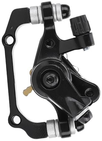 Mechanical Disc Brake, Front And Rear Cycling Mechanical Disc Brakes Universal with Mounting Screws Electric Bicycle Brake Calipers, Electric Parts (Rear disc brake (F180 R160))