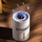 Humidificador de aire de 4 litros, purificador de aire 2 en 1 y humidificador, pequeño humidificador purificador USB silencioso para dormir u trabajo de oficina, para el hogar, dormitorios, oficinas,