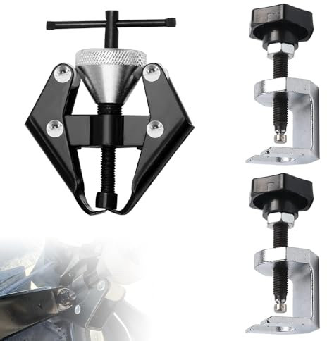 Riisoyu 3 Stück Wischerarm Abzieher und Demontagewerkzeug, Universal Scheibenwischer Wechselwerkzeug Einstellbarer Scheibenwischer Entferner mit 1 für Auto, Batteriepolklemmen Abzieher, Montagehilfe