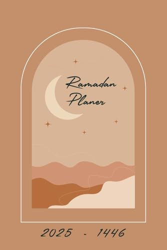 Ramadan Planer 2025: 30 Tage Kalender mit täglichem Hadith, Du'a, Quran-Tracker, Gebetsverfolgung, Suhoor- und Iftar-Planer, Ramadan-Aktivitäten und mehr.