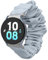 kwmobile Correa coletero Compatible con Samsung Galaxy Watch 4/5 / 6/7 / FE - Scrunchy para Reloj Inteligente - Azul Claro