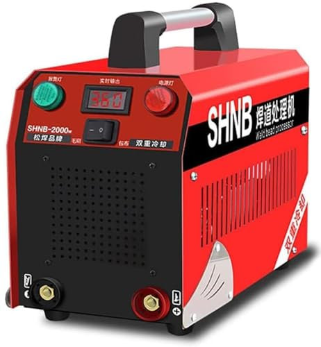 Machine de nettoyage de soudure 2000W/220V Nettoyeur de cordons de soudure Machine de traitement de soudure en acier inoxydable pour cordons de soudure,