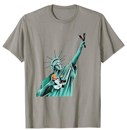 Freiheitsstatue, Anti-Trump, lustig, politisch T-Shirt