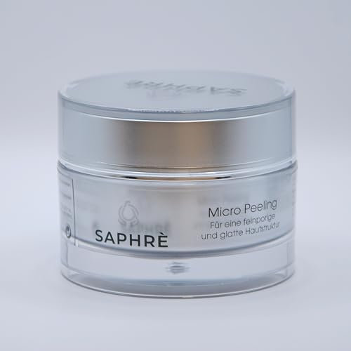 Micro Peeling - Gommage doux pour le visage avec quartz et acide lactique pour pores fins et peau lisse - antibactérien et pH neutre - 100 ml