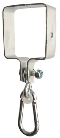 Lmaisdh Swing Hangers,Small Heavy Duty Swing Brackets | Playground Equipment Parts, Porch Accessories, Load-Bearing Outdoor Galvanized Clamp for Metal Beams