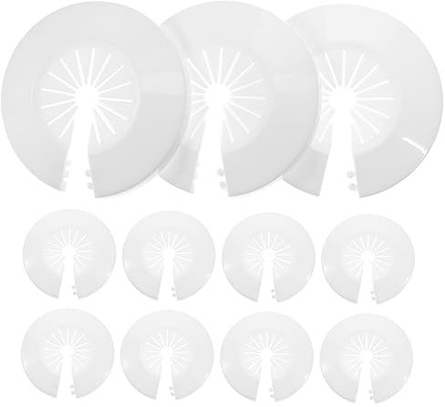 LOEFLIFA 20pièces Couvercles Décoratifs Pour Mur Air Conditionné Cache-tuyaux Pour Ouvertures De Robinet Chauffage Amovibles Et Faciles à Installer