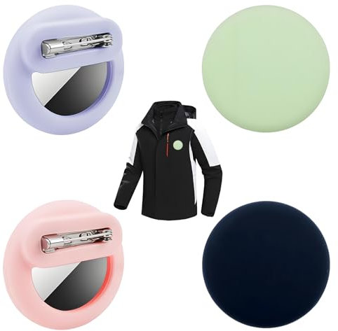 Lot de 4 Airtag cachés pour enfants, traceur GPS enfant, puce GPS pour enfants, remorque airtag, personnes âgées, animaux domestiques - Support, étui