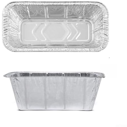 Gdfnmogo Lot de 10 bacs à graisse jetables en aluminium pour gril 5017, poêles d'égouttement robustes pour cuisine en plein air, facile à nettoyer, compatible avec