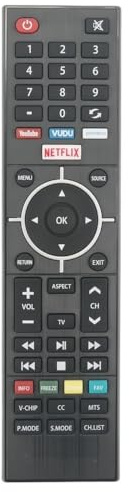 1pc telecomando adatto for Bolva 4K UHD TV 40BL00H7 49BL00H7 50BL00H7 55BL00H7 65BL00H7