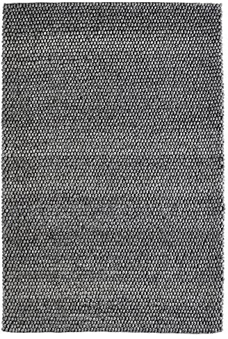 Obsession Teppiche, Wolle-Viskose-Mischung, Graphit, 120 x 170 cm