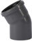 Ostendorf 174110 HTsafe Bogen, Grau, dn 90 30 grad