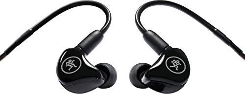 Mackie MP-120 durable noise cancelling comfortable in ear monitors for musicians drummers and singers