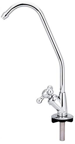 Rubinetto Acciaio Inossidabile 360¡ã Rotazione Singolo Foro Adatto Sistemi Filtraggio Acqua Installazione Facile