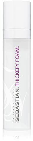 SEBASTIAN PROFESSIONAL THICKEFY – Schaumfestiger mit Hitzeschutz (190 ml) – pflegender Volumenschaum für feines Haar mit flüssig-schaumartiger Technologie – stylt und schützt