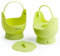 Egg Poacher - Skoo Silicone Egg Poaching Cups + Lids - Egg Cooker Set - Perfect Poached Egg Maker - For Stove Top, Microwave and Instant Pot - Pack of 2 - Green