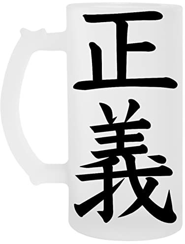 Capzy Gerechtigkeit – One Piece Transparent Beer Mug Beer Mug
