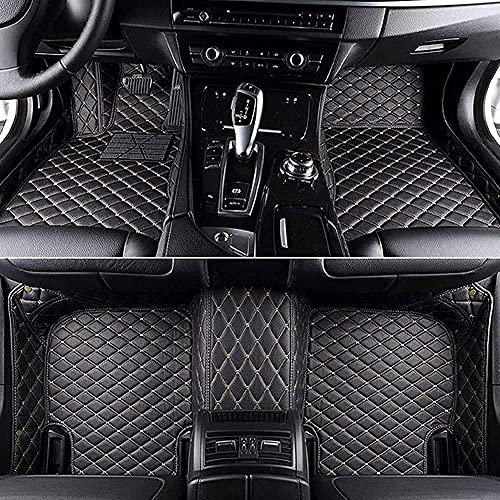 Custom Auto Fußmatten Leder für MINI Hatchback Clubman Countryman R52 R53 R55 R56 R57 R58 F54 F55 F56 R60 R61 ONE Cooper/S Full Surrounded matten Allwetter-Schutz wasserdichte Rutschfeste Fussmatte