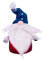 Harvey & Mason Festive Gonk Novelty Weighted Floor Door Stopper Fabric Christmas Gnome Holder