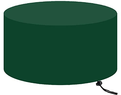 Housse pour Table de Jardin Bache Table de Jardin Ronde Imperméable Anti-UV Oxford Robuste Housse de Protection Jardin - Ø 160x100cm
