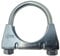 48mm Universal U Bolt Exhaust Clamps - Heavy Duty Clamp & Nuts (Pack of 2)