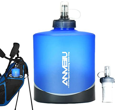 Gourde pliable avec filtre - Filtre à eau pliable pour la randonnée | Adsorption à charge de gravité dans un sac d'eau portable, fort TPU, filtre à eau physique, alpinisme pour