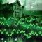 DAZZTIME Halloween Augapfel Gartenlichter,2 Stück 10 LED Halloween Deko Solarlampen, Solar Lichter,Solarlampen,Solarleuchten für den Innen- und Außen,Terrasse, Hof Garten, Spukhäuser und Partyzubehör