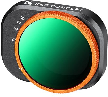 K&F Concept Mini 4 PRO ND Filtro Variabile, Filtri Variabile ND32-512, Compatibile con DJI MINI 4 PRO per 28 Strati Nano Rivestimento