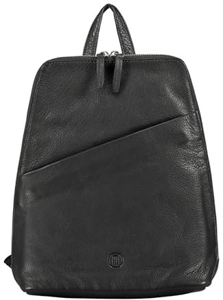 Hausfelder Manufaktur Rucksack Milano Schwarz