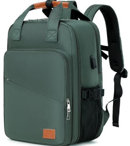 Handgepäck Rucksack für Ryanair Handgepäck 40x20x25, Myhozee Klein Reiserucksack Handgepäck Flugzeug Tasche Rucksack Business Travel Backpack mit Separatem 14-Zoll Laptopfach für Damen und Herren, 20L