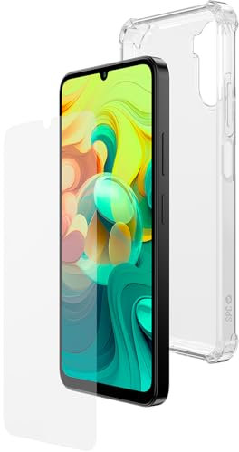 SPC Discovery 2 ME Protection Pack – Transparente Silikonhülle + gehärtetes Glas Discovery 2 ME (6,75“) mit verstärkten Ecken, extrastark und leicht