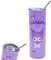Ksopsdey Kuromi Taza Termica de Acero Inoxidable, Taza Viajera de Doble Pared al Vacío Taza Térmica de Acero Inoxidable Reusable Taza Vacío para Bebidas Frías y Caliente 600ML