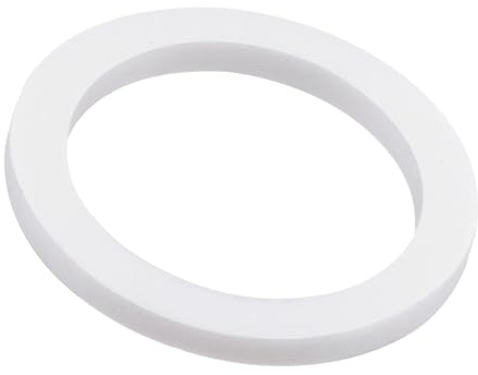 TOP-VIGOR 20Pcs PTFE Flat Washers 24mm OD 18mm ID 2mm Thickness Sealing Gasket Flange Gasket for Faucet Pipe Water Hose, White