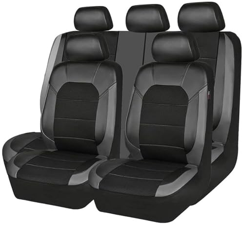 Autositzbezüge Für Dacia Duster 2000-2014 2015 2016 2017 2018 2019 2020 2021 2022 2023 2024,Leder Auto Sitzbezüge Vorne Hinten Autositz Schonbezug Sets Atmungsaktiv Sitzbezug Autositz Zubehör