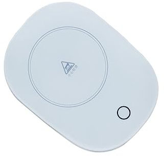 Garneck USB Elektrischer Heizuntersetzer 55°C Warmhalteplatte Für Milch Beve Heating Coaster Mit Schwerkraftschalter Ideal Für Tassen Und Gläser Isolierunterlage Für Heißgetränke