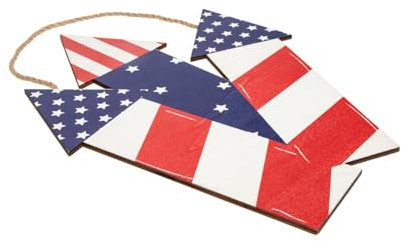 Zerodeko 4 Teiliges Unabhängigkeitstag Tropfenkranz Retro Büste Doppellagiges Lagerregal Silberner Dekorstab Dekoration Für Blumenstrauß Vase Blumenarrangement Vase